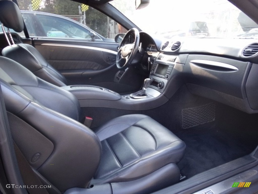 2007 CLK 63 AMG Cabriolet - Black / Black photo #13