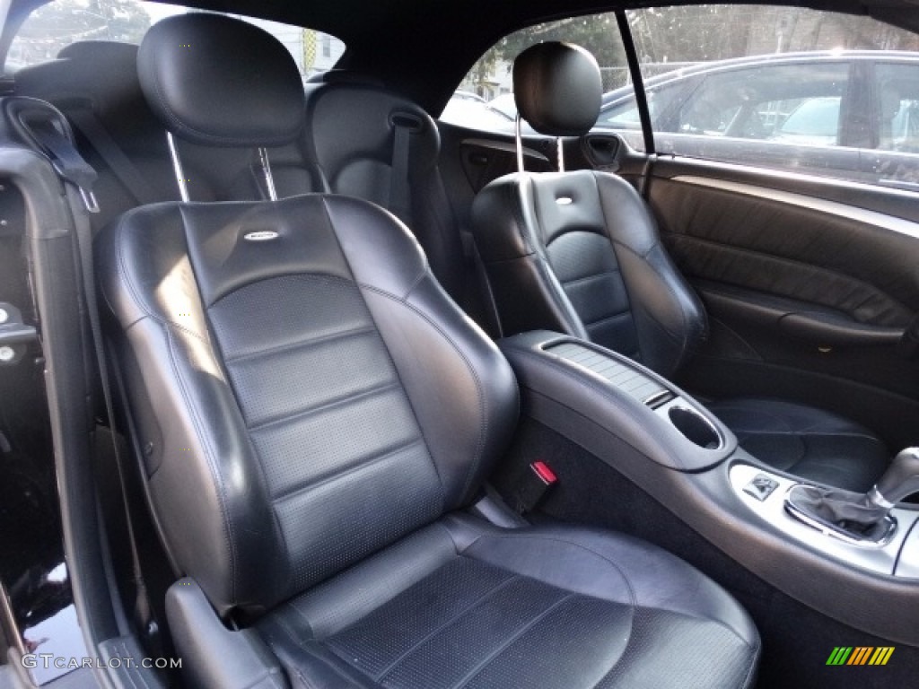 2007 CLK 63 AMG Cabriolet - Black / Black photo #14
