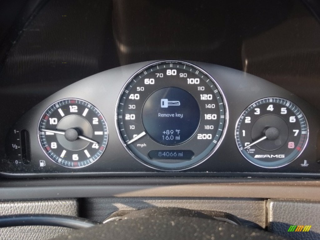 2007 CLK 63 AMG Cabriolet - Black / Black photo #19