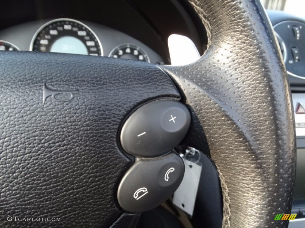 2007 CLK 63 AMG Cabriolet - Black / Black photo #21