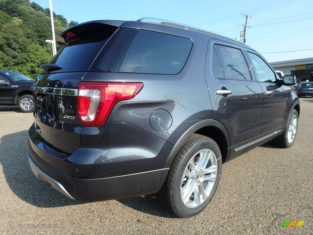 2017 Explorer Limited 4WD - Smoked Quartz / Ebony Black photo #2