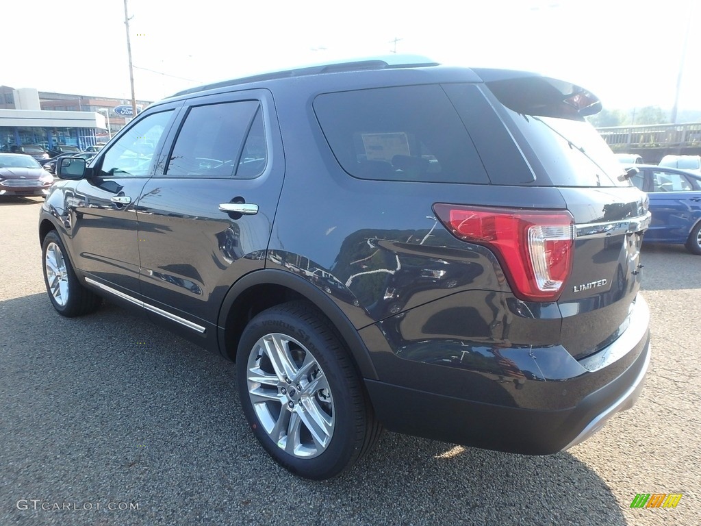 2017 Explorer Limited 4WD - Smoked Quartz / Ebony Black photo #4