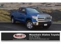 2017 Blazing Blue Pearl Toyota Tundra SR5 Double Cab 4x4  photo #1