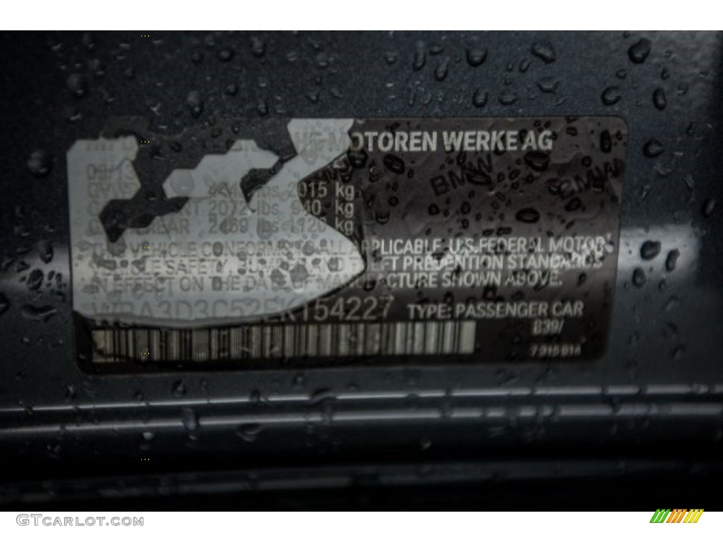 2014 3 Series 328d Sedan - Mineral Grey Metallic / Black photo #17