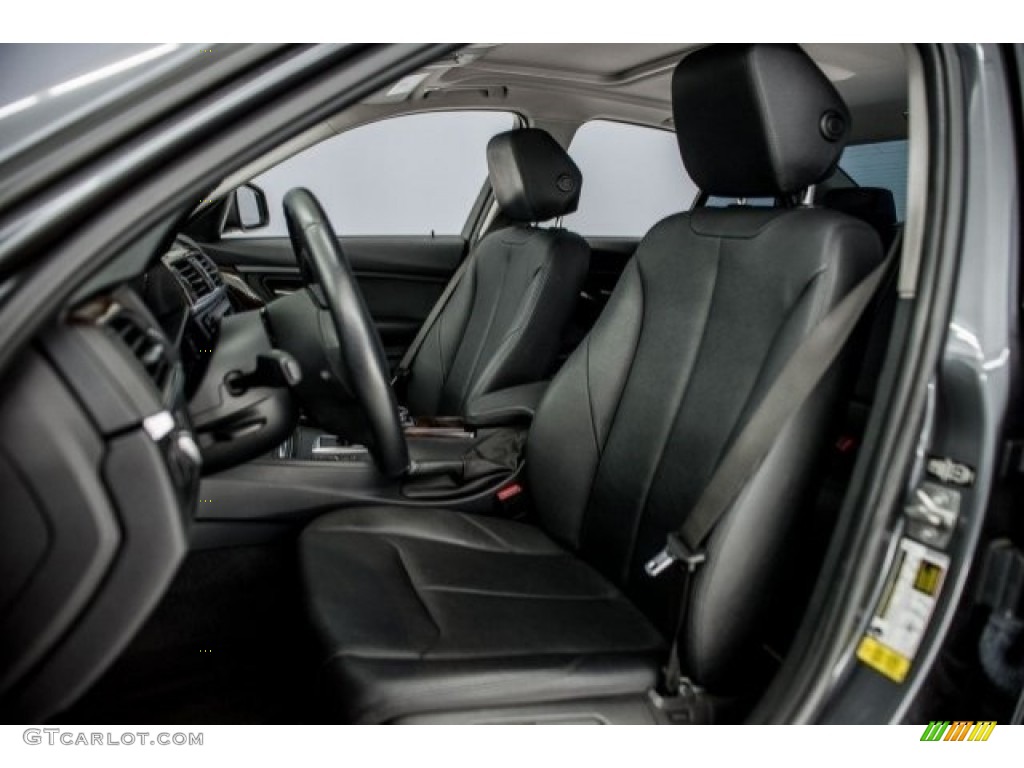 2014 3 Series 328d Sedan - Mineral Grey Metallic / Black photo #26
