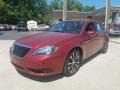 2012 Deep Cherry Red Crystal Pearl Coat Chrysler 200 S Sedan #122346464