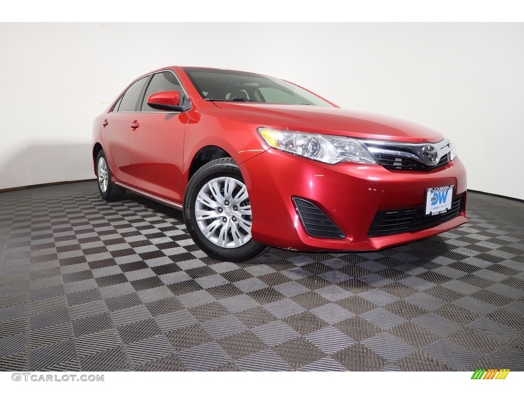 Barcelona Red Metallic Toyota Camry