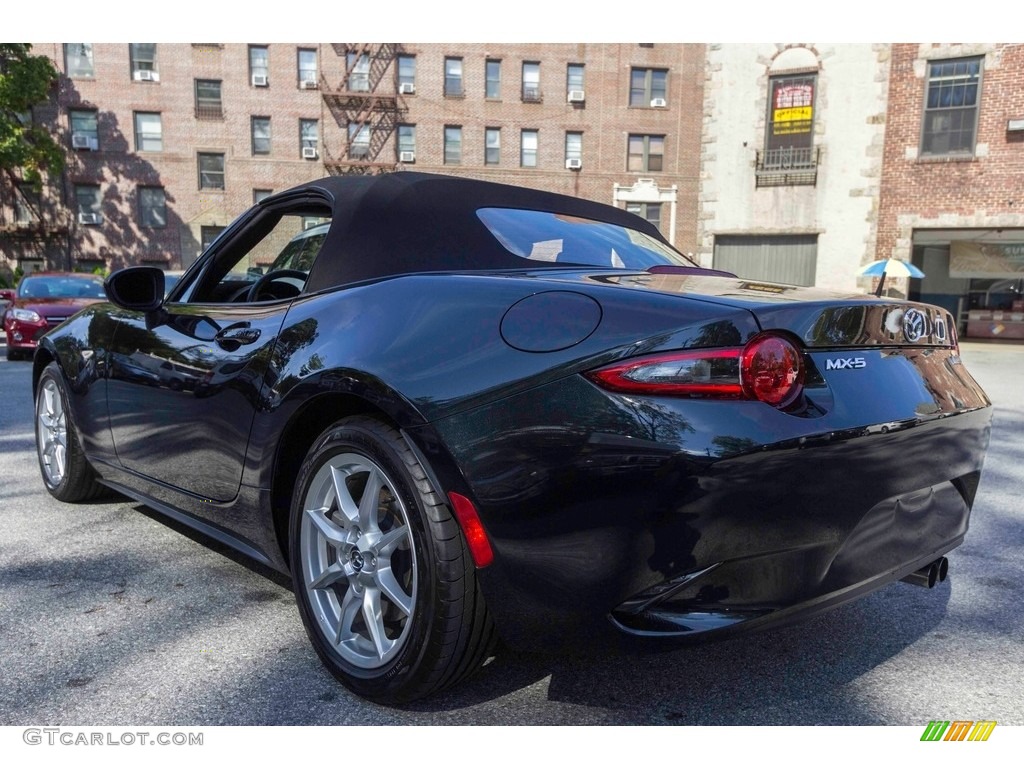 2016 MX-5 Miata Sport Roadster - Jet Black Mica / Black photo #15
