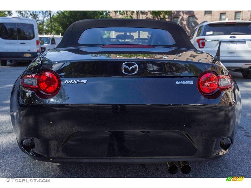 2016 MX-5 Miata Sport Roadster - Jet Black Mica / Black photo #16