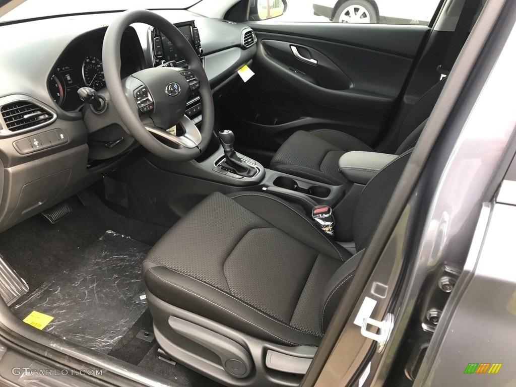 Black Interior 2018 Hyundai Elantra GT Standard Elantra GT Model Photo #122371006