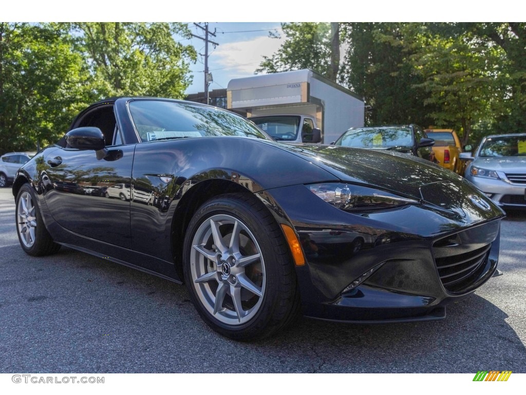 2016 MX-5 Miata Sport Roadster - Jet Black Mica / Black photo #20