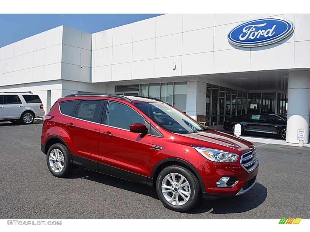 Ruby Red Ford Escape