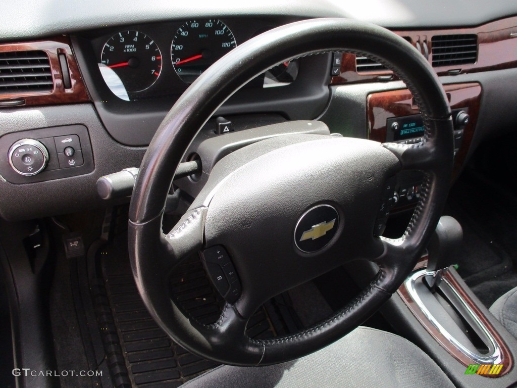 2010 Impala LT - Cyber Gray Metallic / Ebony photo #13