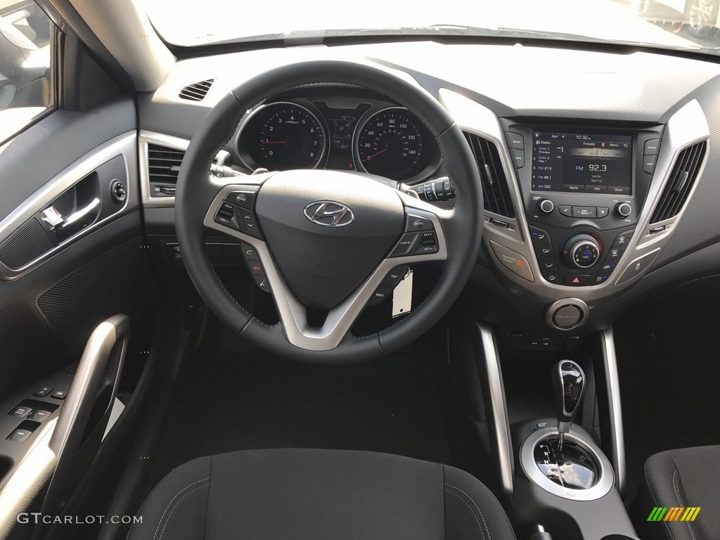 2017 Veloster  - Triathlon Gray / Black photo #3