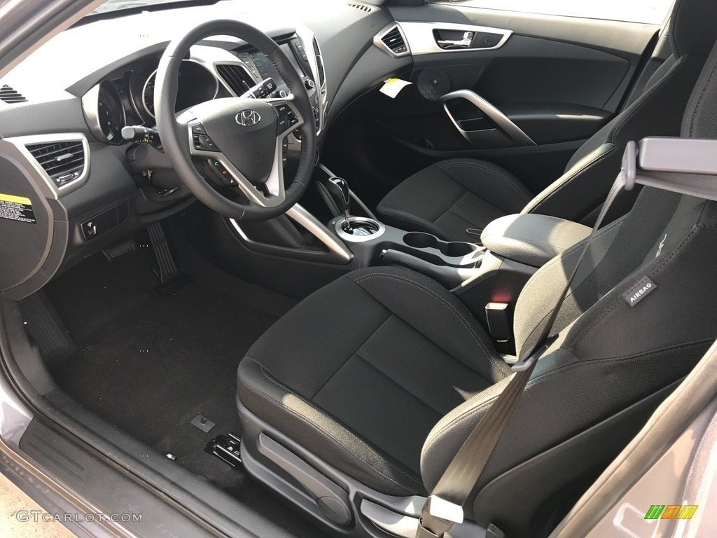 2017 Veloster  - Triathlon Gray / Black photo #4