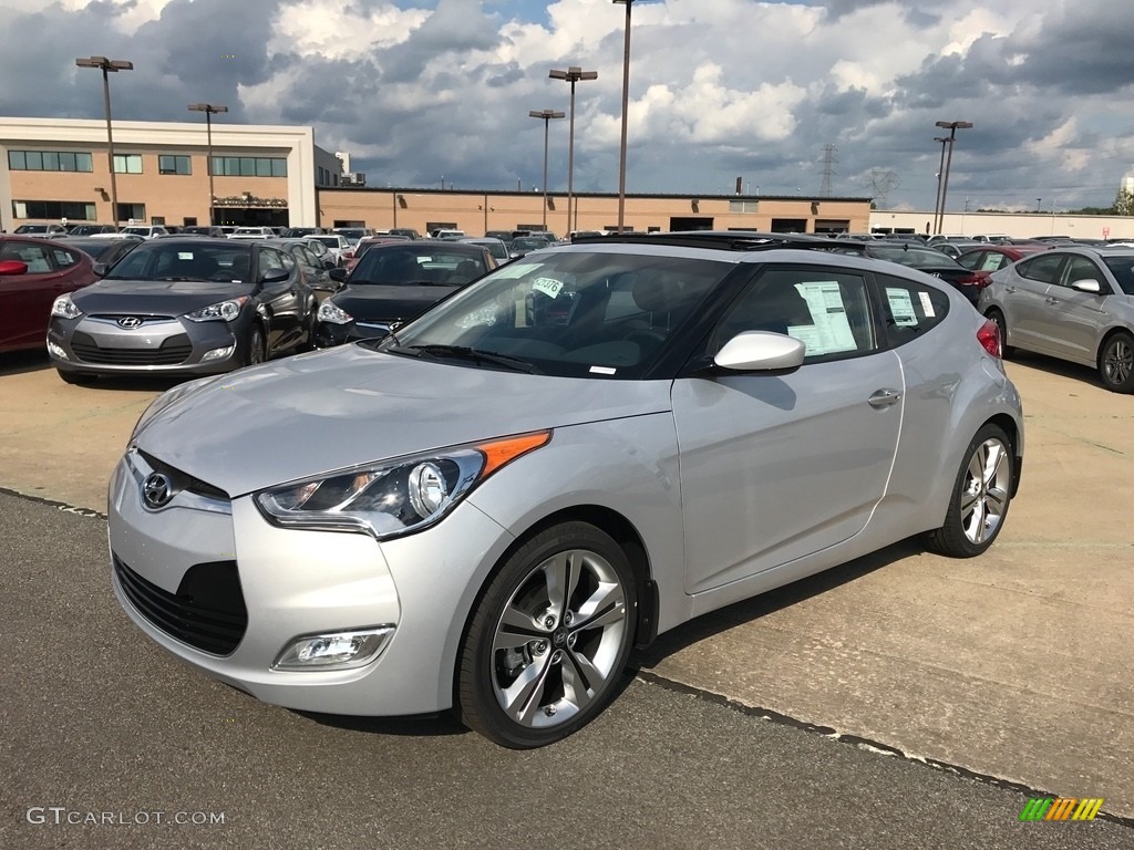 2017 Veloster Value Edition - Ironman Silver / Black photo #1