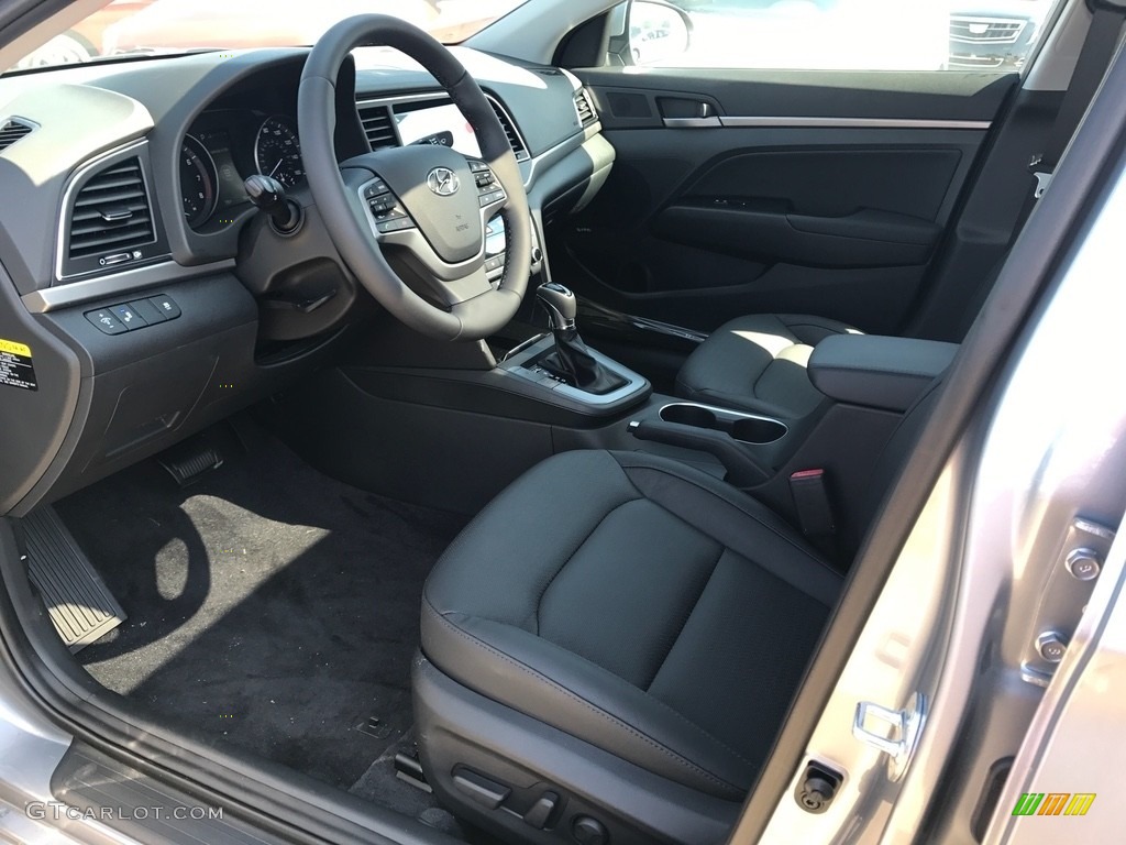 2017 Elantra Limited - Gray / Black photo #4