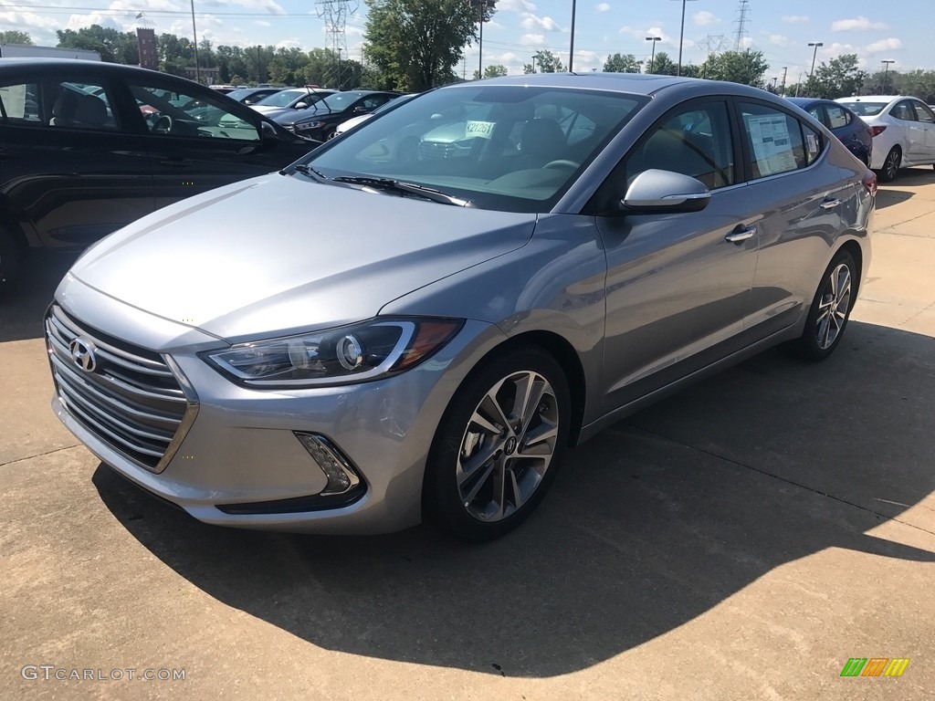 Gray Hyundai Elantra