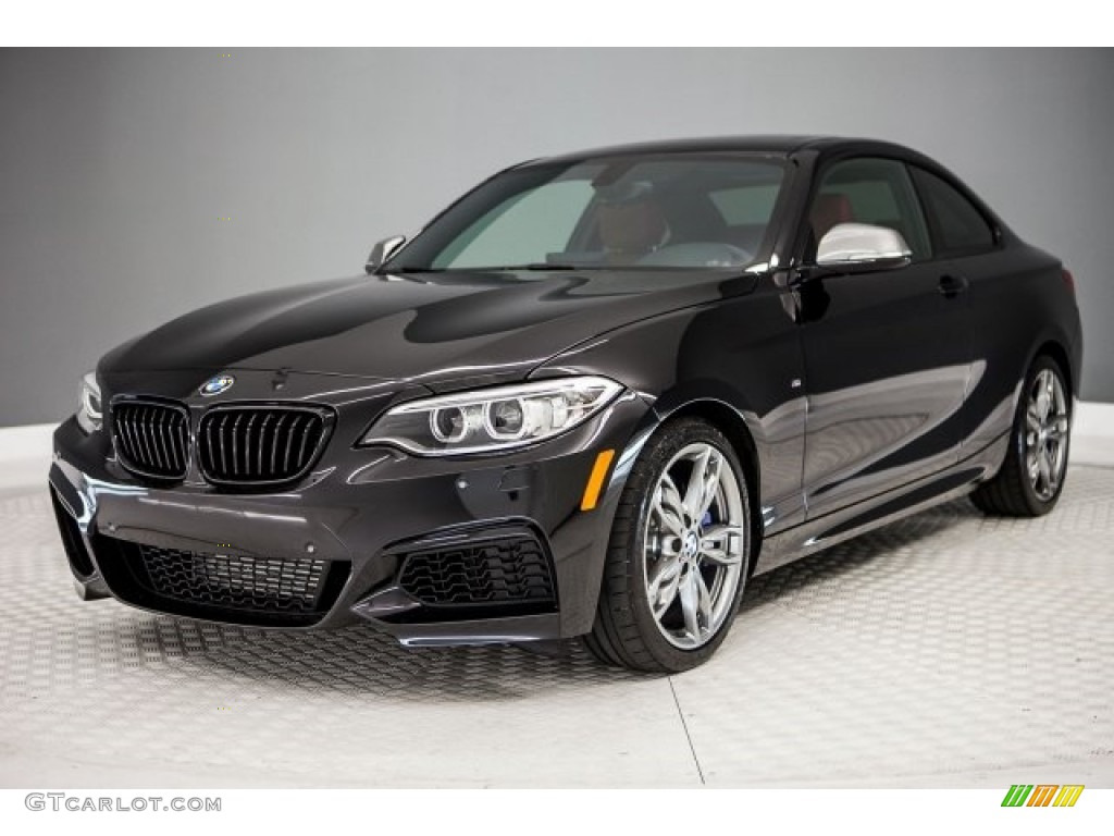 Black Sapphire Metallic 2014 BMW M235i Coupe Exterior Photo #122372746