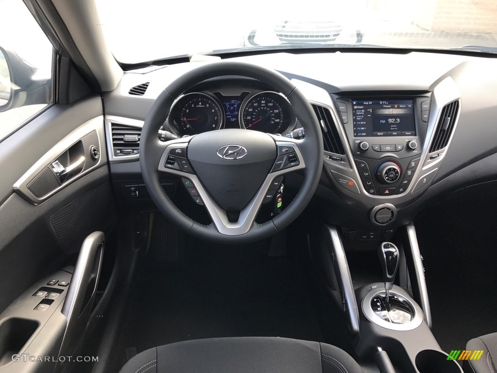 2017 Veloster  - Triathlon Gray / Black photo #3