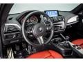 2014 BMW M235i Coral Red/Black Interior Dashboard Photo