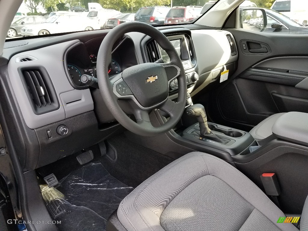 Jet Black/Dark Ash Interior 2018 Chevrolet Colorado WT Extended Cab Photo #122372854