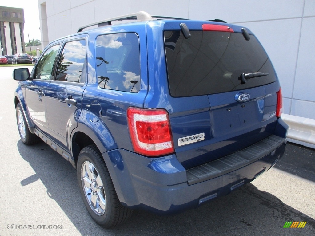 2008 Escape XLT V6 4WD - Vista Blue Metallic / Charcoal photo #3