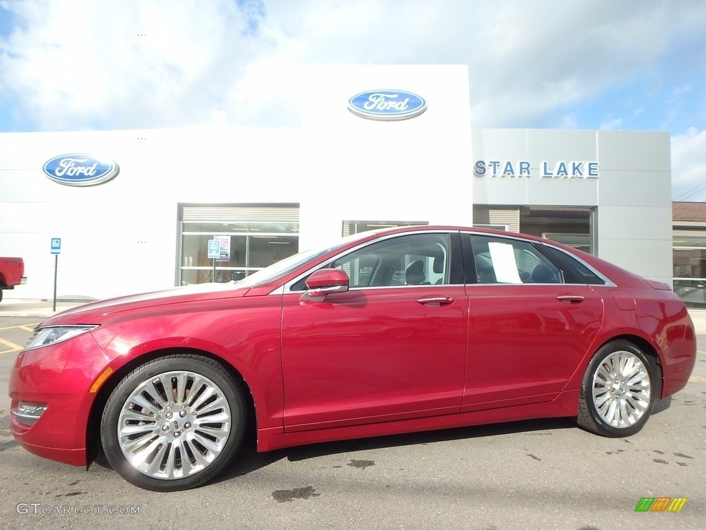 2013 MKZ 2.0L EcoBoost AWD - Ruby Red / Charcoal Black photo #1