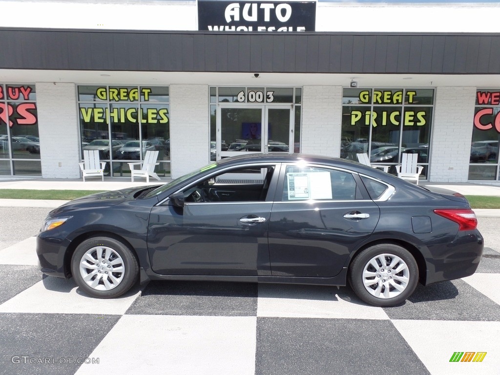 2017 Altima 2.5 S - Storm Blue / Charcoal photo #1