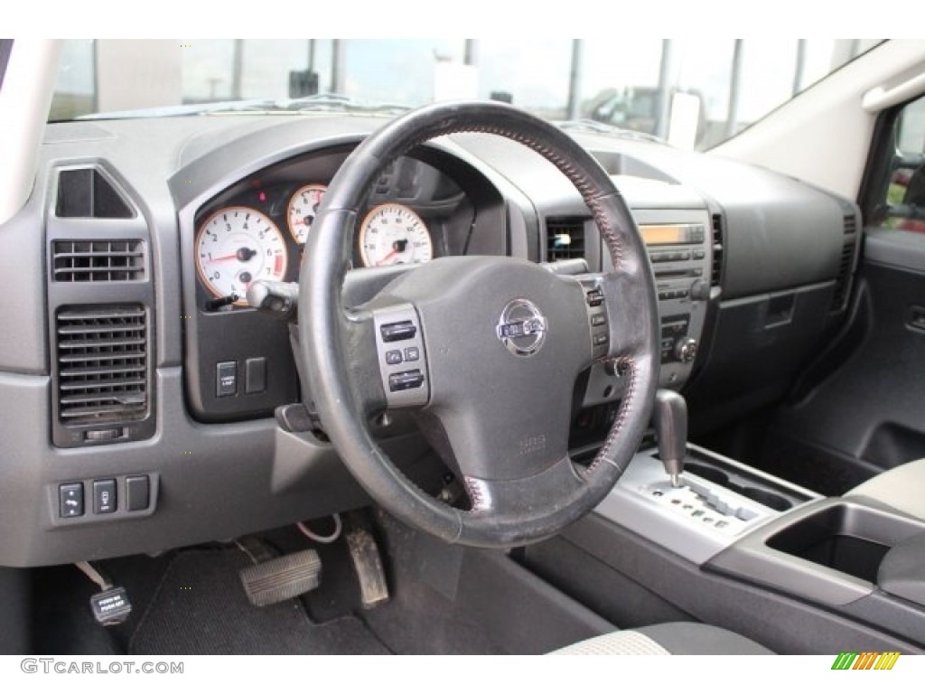 2010 Titan PRO-4X Crew Cab 4x4 - Blizzard White / Charcoal photo #17