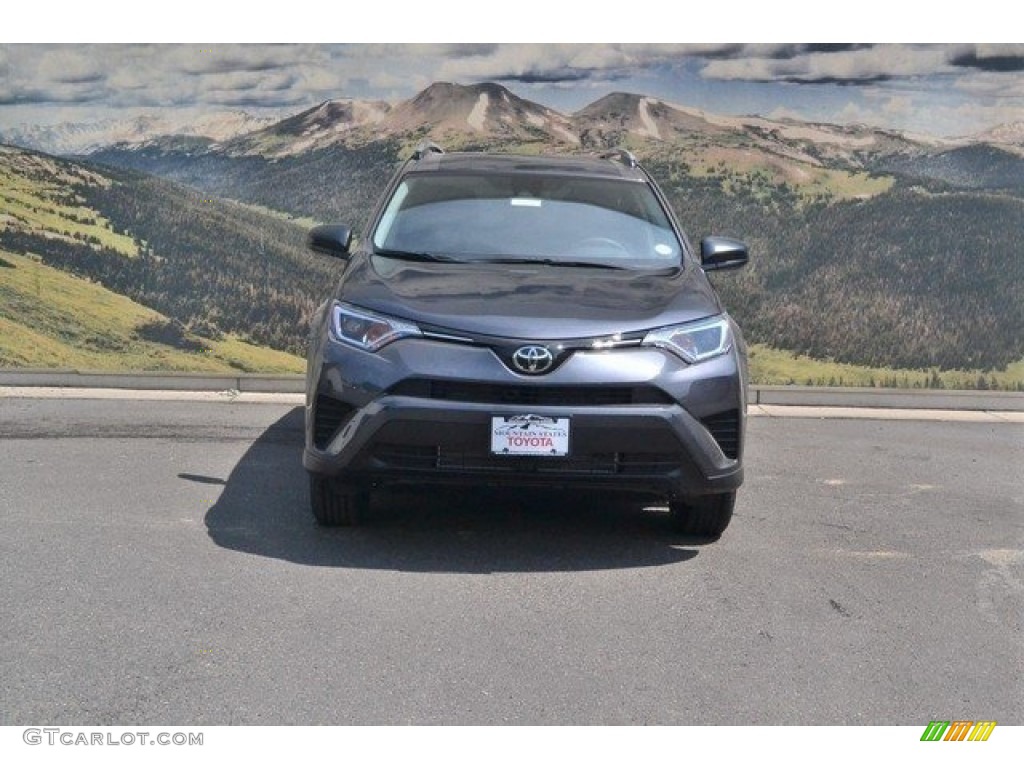 2017 RAV4 LE - Magnetic Gray Metallic / Black photo #2