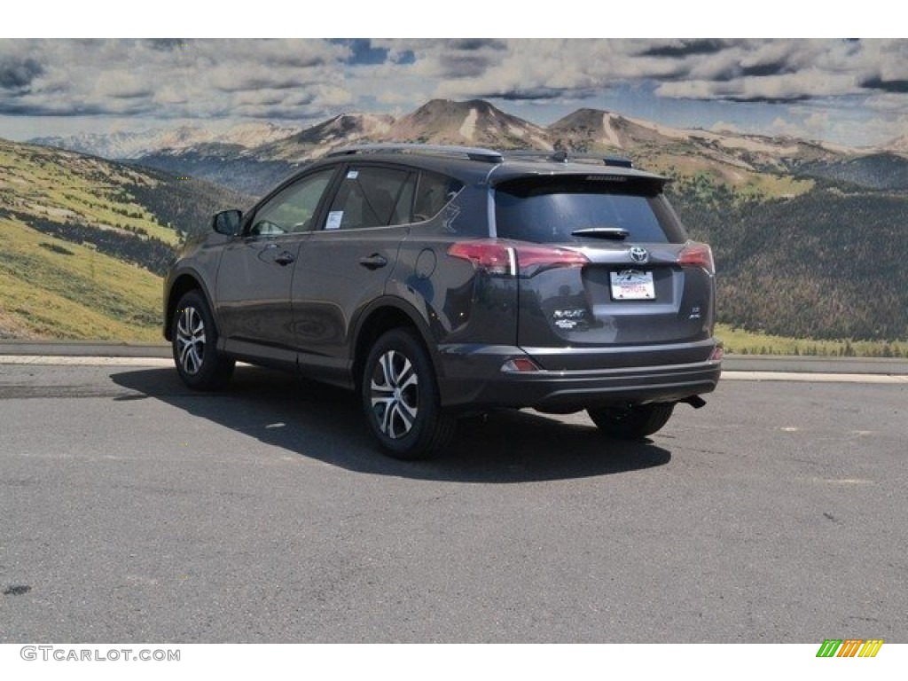 2017 RAV4 LE - Magnetic Gray Metallic / Black photo #3