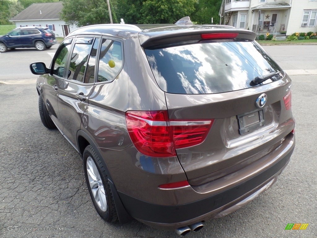 2014 X3 xDrive28i - Sparkling Bronze Metallic / Sand Beige photo #7