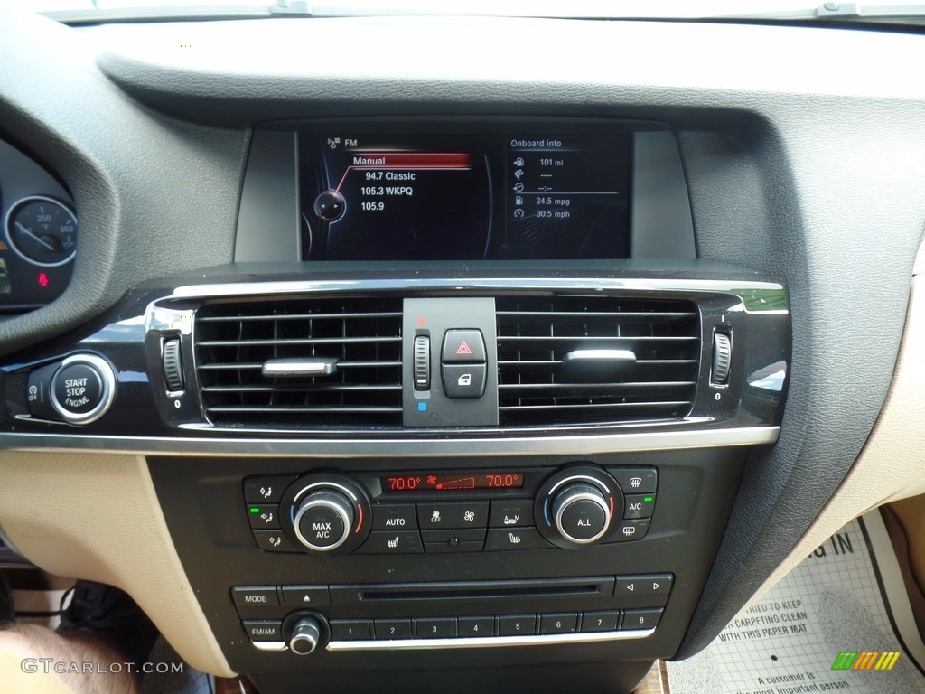 2014 X3 xDrive28i - Sparkling Bronze Metallic / Sand Beige photo #25