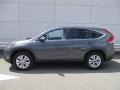 2014 Polished Metal Metallic Honda CR-V EX AWD  photo #2