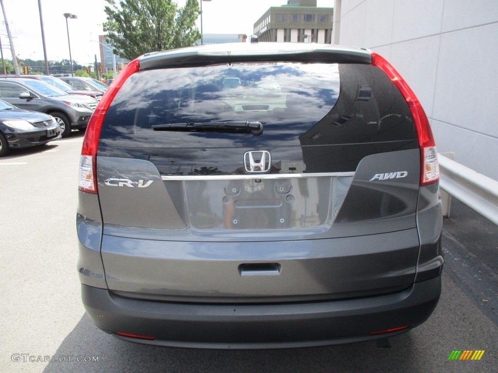 2014 CR-V EX AWD - Polished Metal Metallic / Gray photo #4