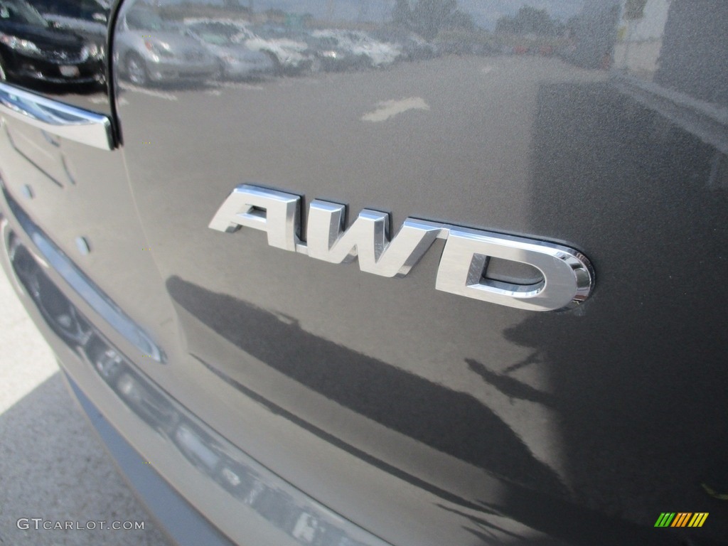 2014 CR-V EX AWD - Polished Metal Metallic / Gray photo #6