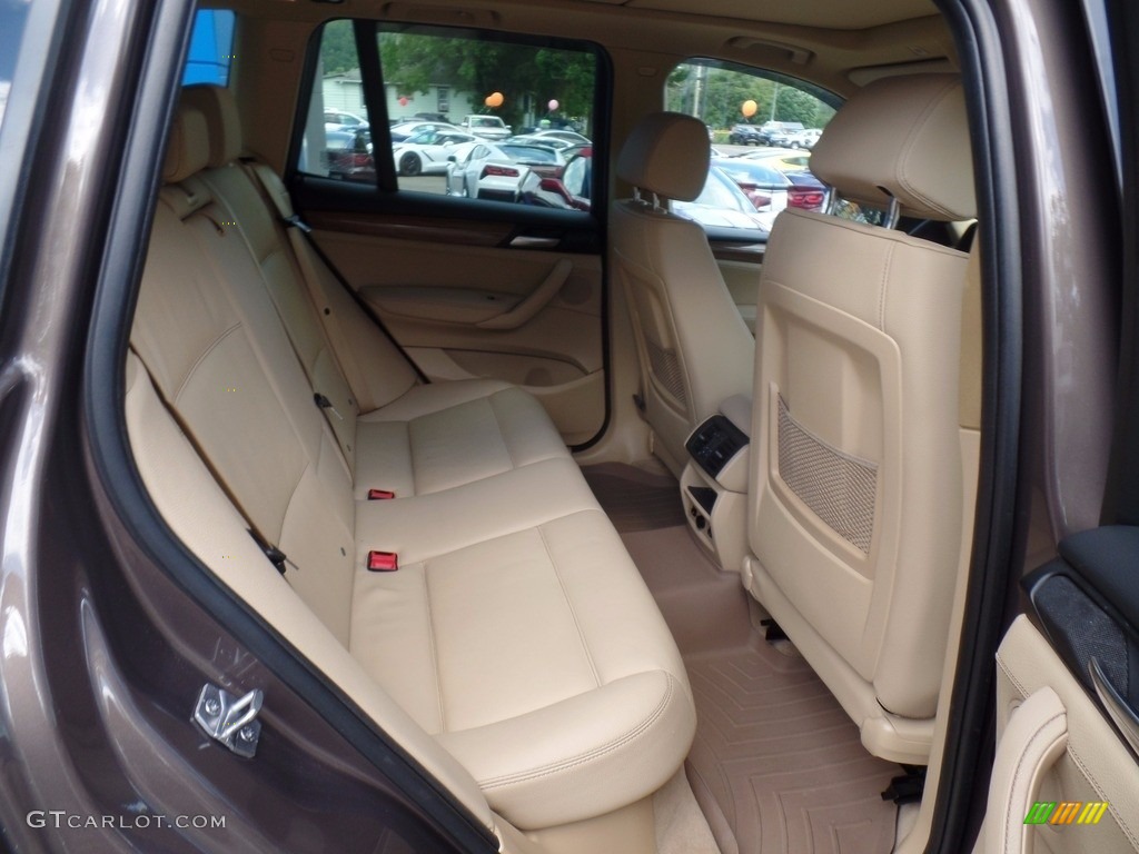 2014 X3 xDrive28i - Sparkling Bronze Metallic / Sand Beige photo #46