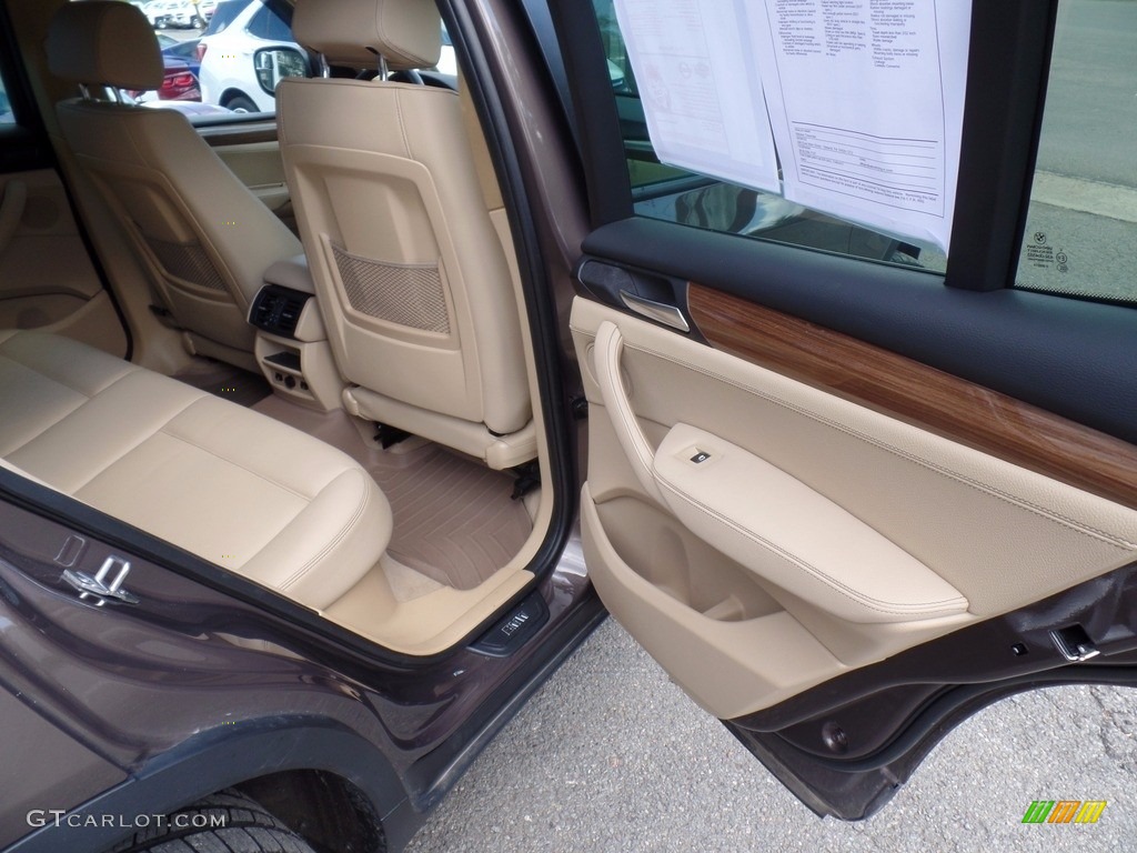 2014 X3 xDrive28i - Sparkling Bronze Metallic / Sand Beige photo #47