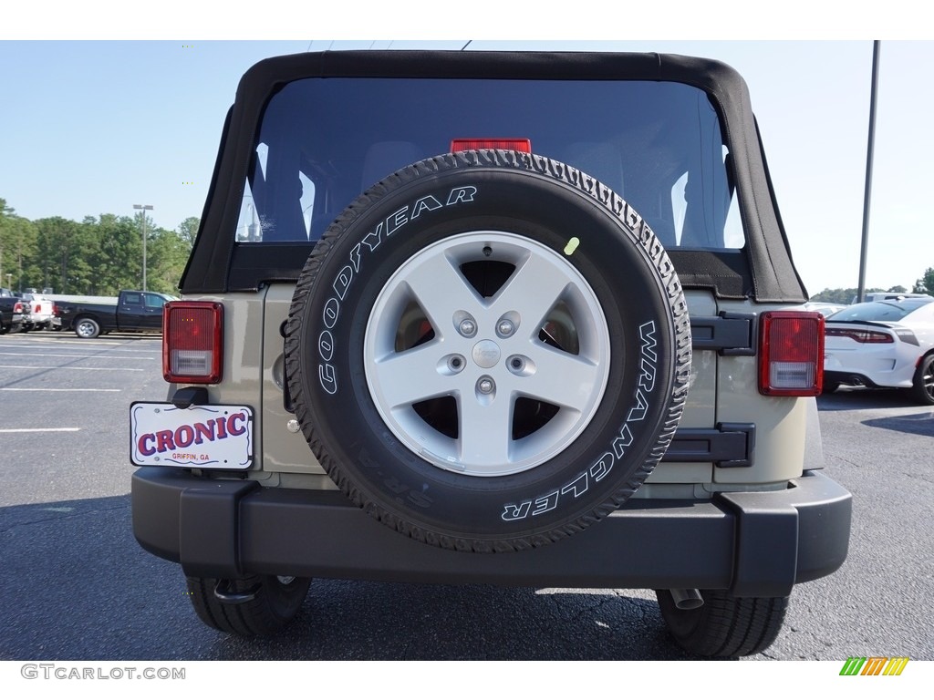 2017 Wrangler Sport 4x4 - Gobi / Black photo #6