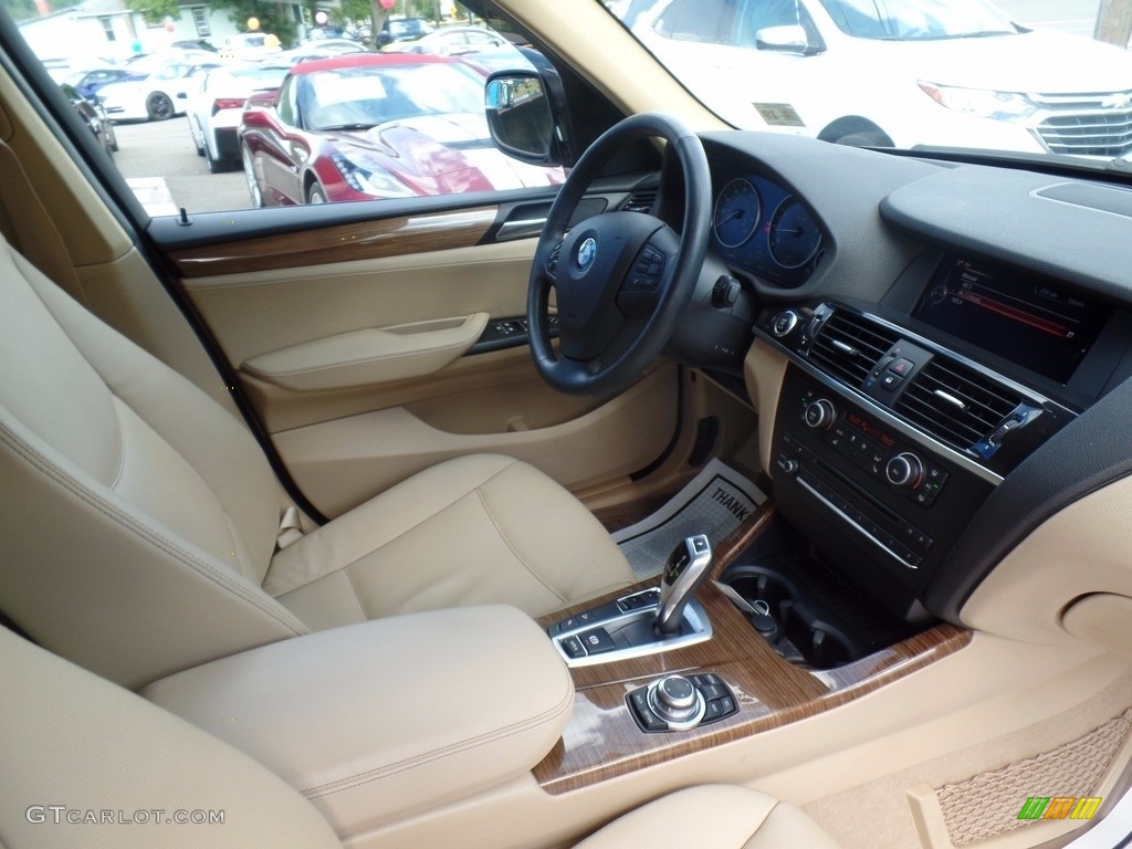 2014 X3 xDrive28i - Sparkling Bronze Metallic / Sand Beige photo #50
