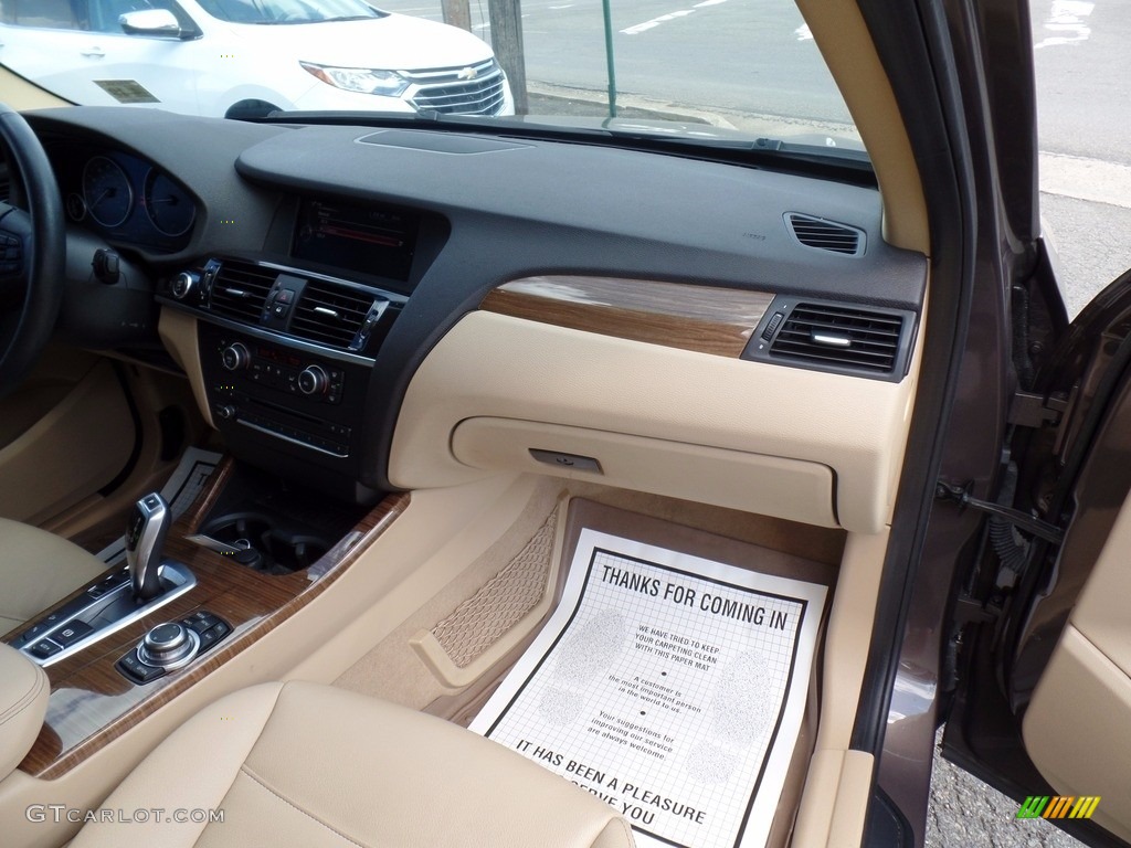 2014 X3 xDrive28i - Sparkling Bronze Metallic / Sand Beige photo #51