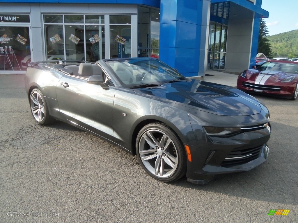 2017 Camaro LT Convertible - Nightfall Gray Metallic / Medium Ash Gray photo #1