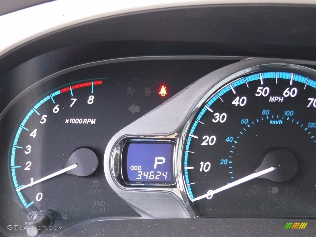 2014 Sienna XLE - Silver Sky Metallic / Light Gray photo #27