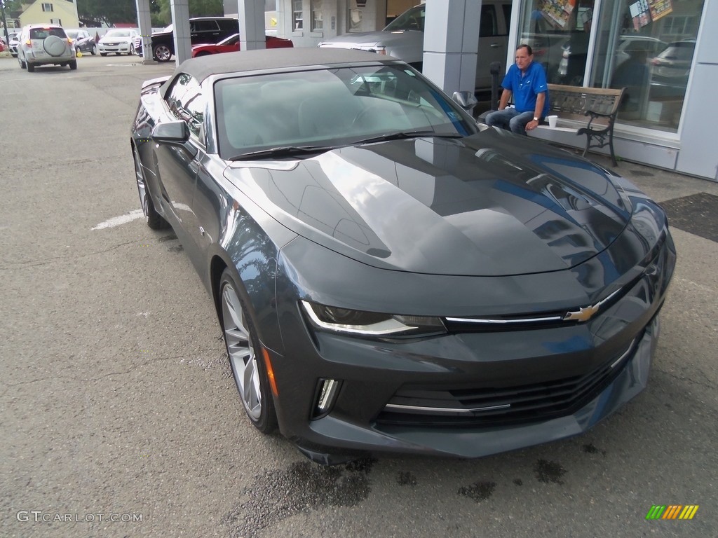 2017 Camaro LT Convertible - Nightfall Gray Metallic / Medium Ash Gray photo #5