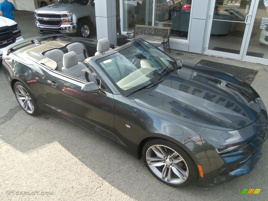 2017 Camaro LT Convertible - Nightfall Gray Metallic / Medium Ash Gray photo #6