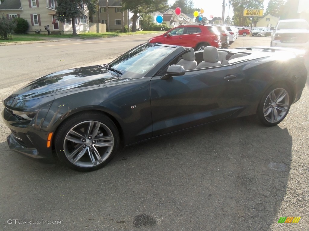 2017 Camaro LT Convertible - Nightfall Gray Metallic / Medium Ash Gray photo #13