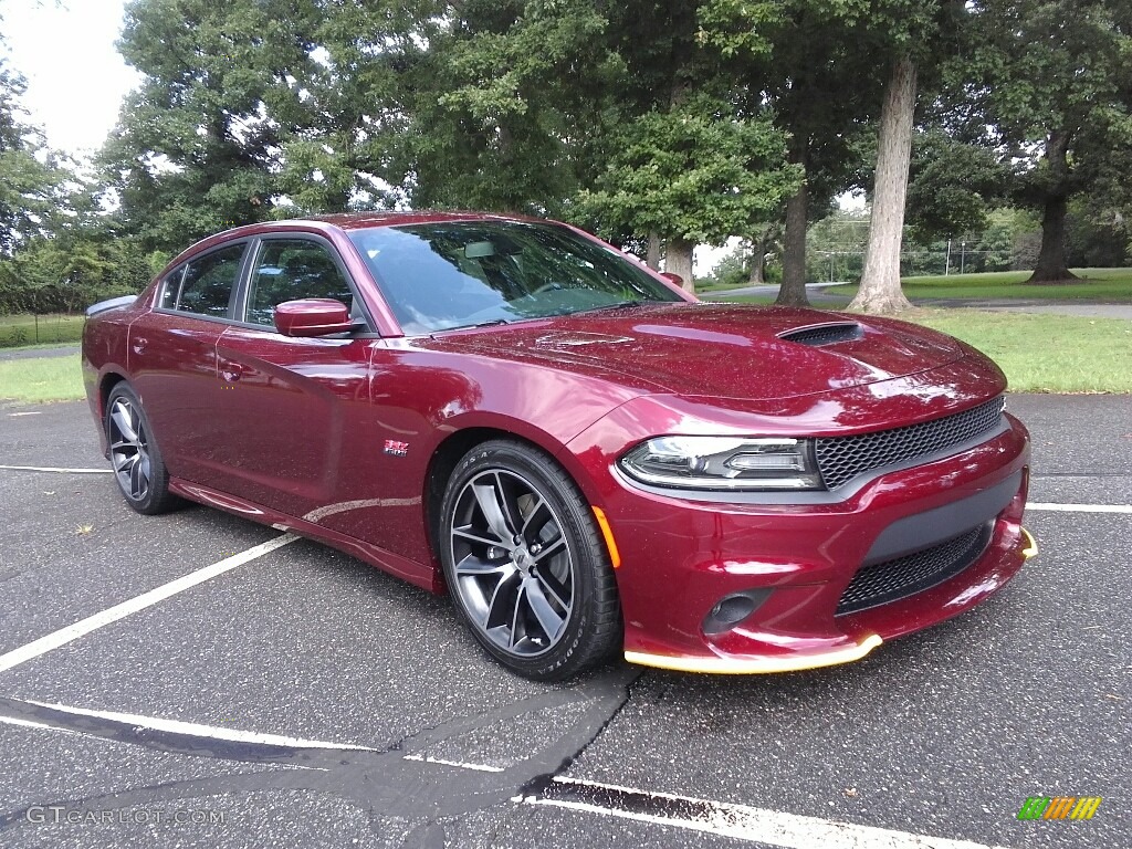 Octane Red Pearl 2018 Dodge Charger R/T Scat Pack Exterior Photo #122382007
