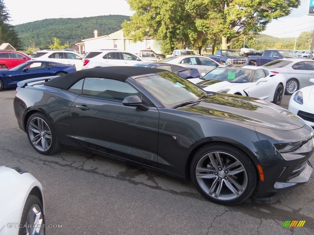 2017 Camaro LT Convertible - Nightfall Gray Metallic / Medium Ash Gray photo #34