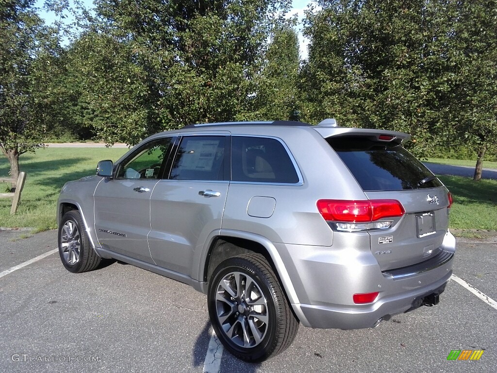 2018 Grand Cherokee Overland 4x4 - Billet Silver Metallic / Brown/Light Frost Beige photo #8